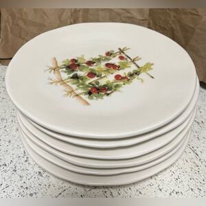 Opificio Etico Ceramiche Set Of 6 dessert Plates.